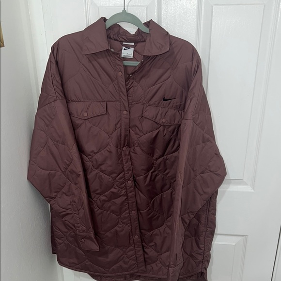 Nike Quilted Button-Up Jacket - Picture 2 of 4